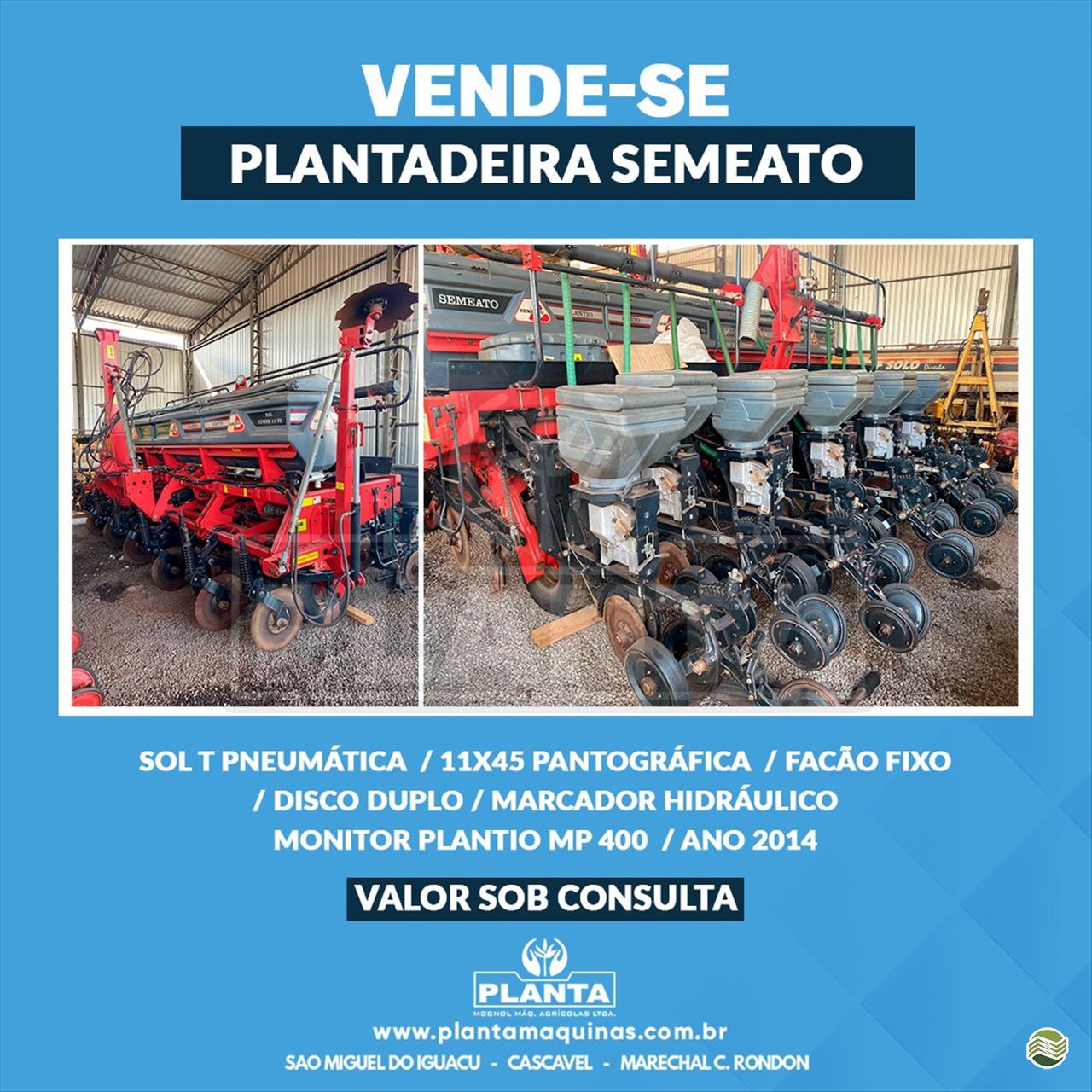 PLANTADEIRA SEMEATO SOL TT Planta Máquinas - Kuhn CASCAVEL PARANÁ PR